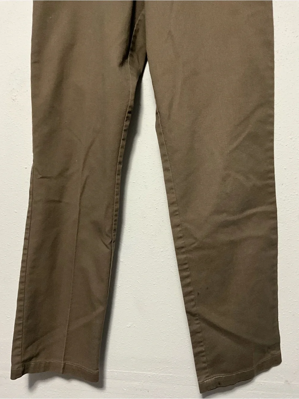 Dickies Skateboarding Mens Slim Fit FLEX Chino Work Pants Tan Brown 30